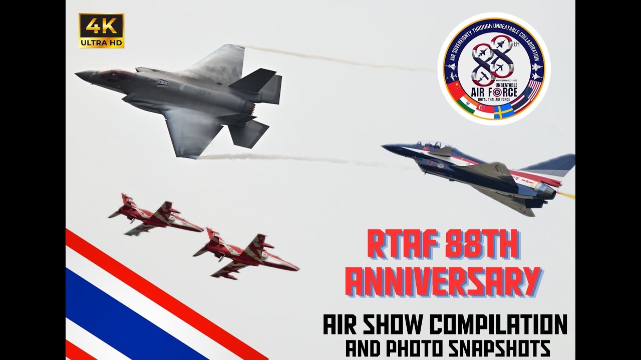 RECAP MOMENTS : RTAF 88th ANNIVERSARY Air show compilations and Photo ...