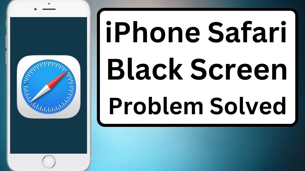 safari video black screen iphone 7