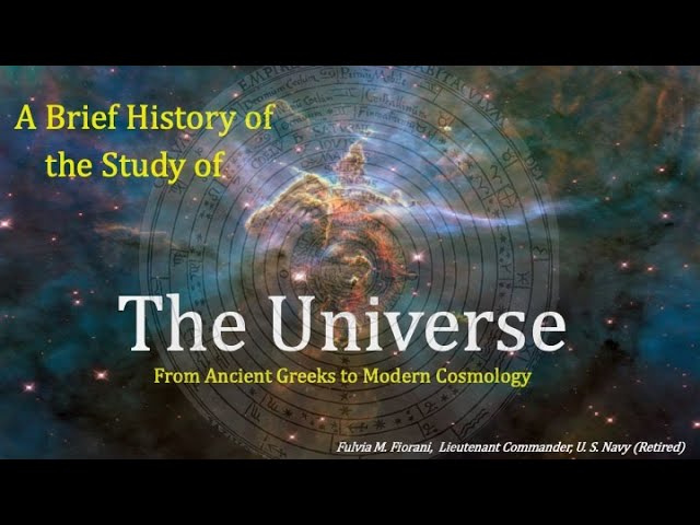 A Brief History of the Study of the Universe (Cosmology - Lecture 1) - YouTube