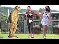 BEST Human Statue Prank 2021 | Best of Just For Laughs - AWESOME REACTIONS