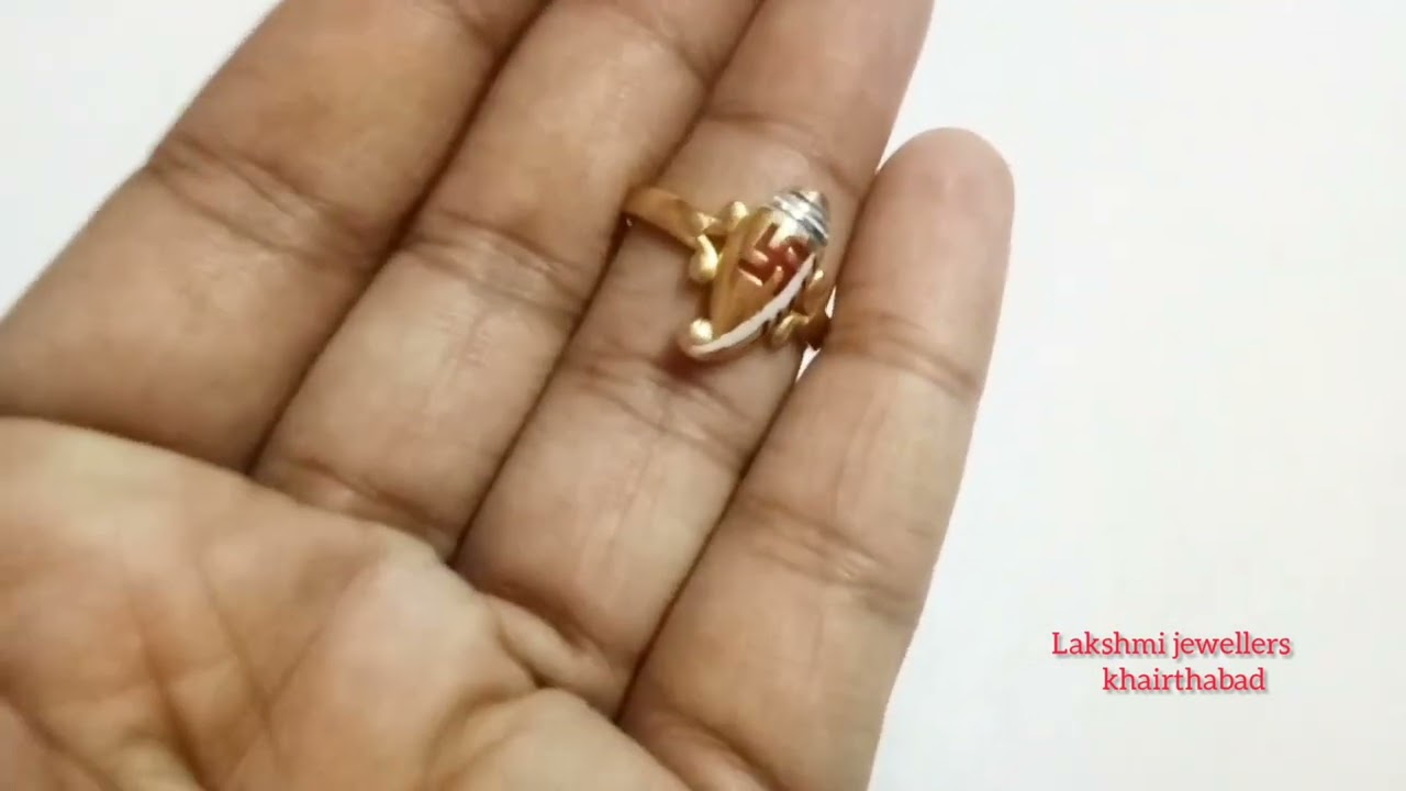 Sree Kumaran | 22K Gold Lord Ganesh Ring for Gent's