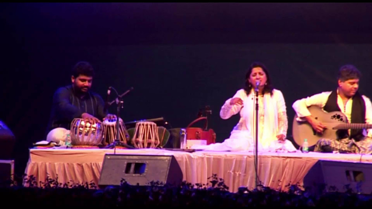 Sufi Singer Kavita Seth   Piya Mora Piya   At 20th National Youth Festival 2016