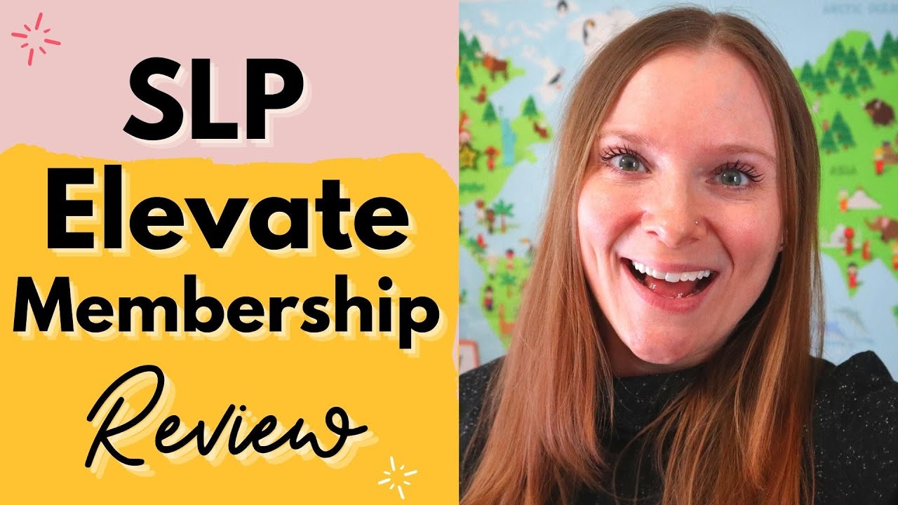 SLP Elevate Membership by Speech Time Fun Review YouTube