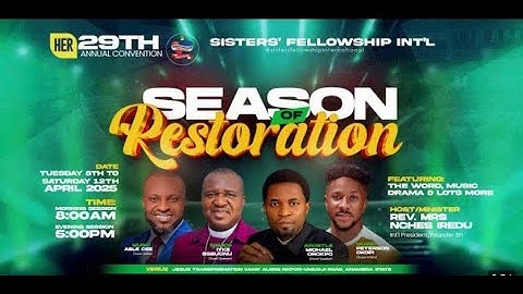 Forces that Provoke Restoration - Apostle Michael Orokpo, Ph.D.