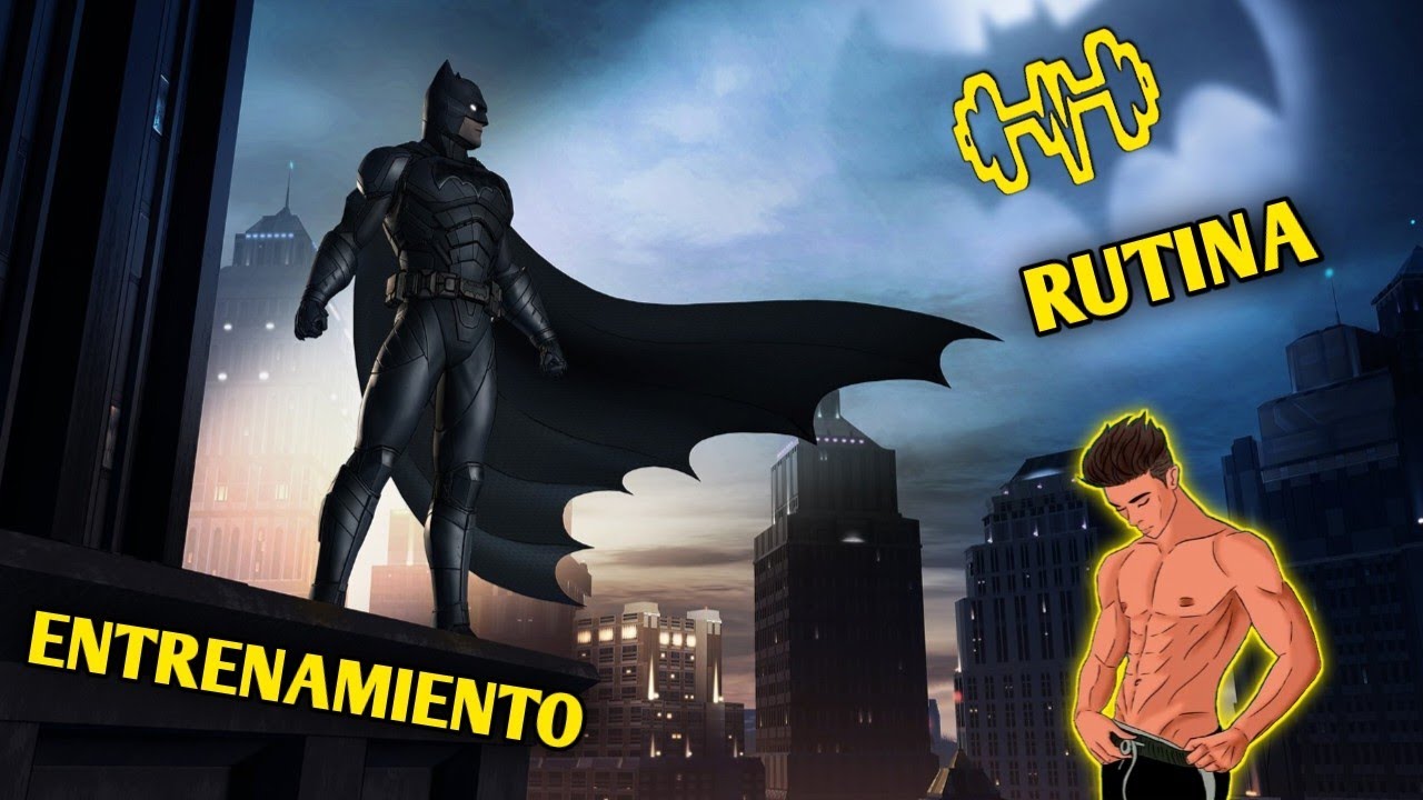 ESTA ES LA RUTINA de BATMAN Con EJERCICIOS de ABDOMINALES, PIERNAS BRAZOS  para Hacer En CASA - YouTube