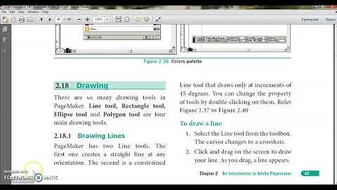 XII – Computer Application – Day 23 -  Ch 2 Drawing shapes in Pagemaker