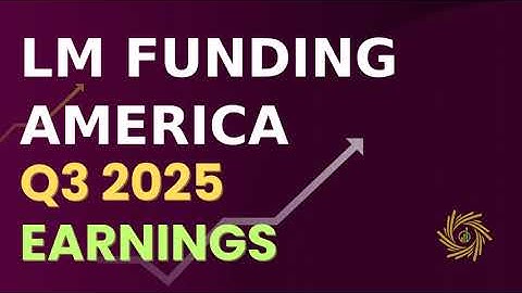 LM Funding America, Inc  LMFA Q3 2025 Earnings Call