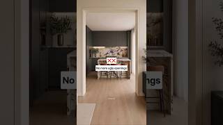 ❌ No more ugly openings. #interiordesign #partition #partitiondesign #design #interior #homedecor