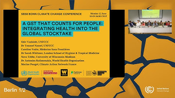 A GST that Counts for People: Integrating Health into the Global Stocktake