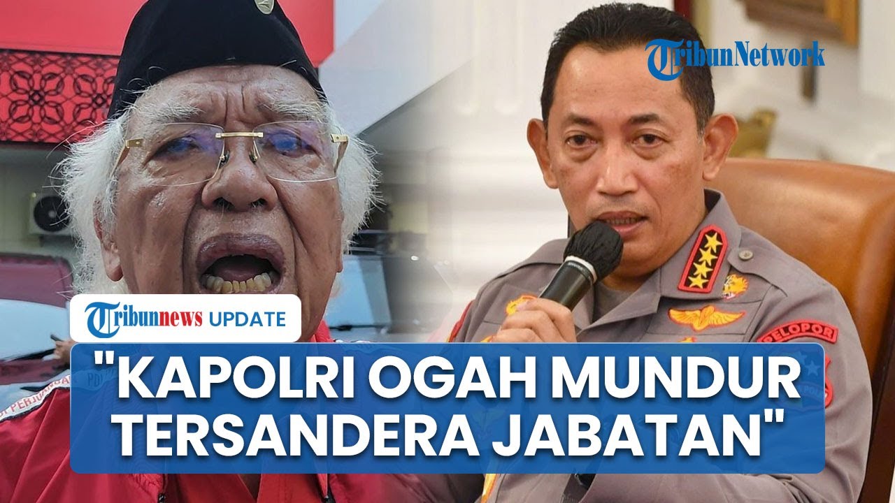 Kritik Tajam PDIP Kapolri Tak Mau Mundur, Anggap Listyo Sigit Tersandera Jabatan dan Ikut Main