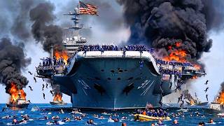 MAY 30, 2026! A US aircraft carrier carrying 7000 reservists was sunk by Yan-141.