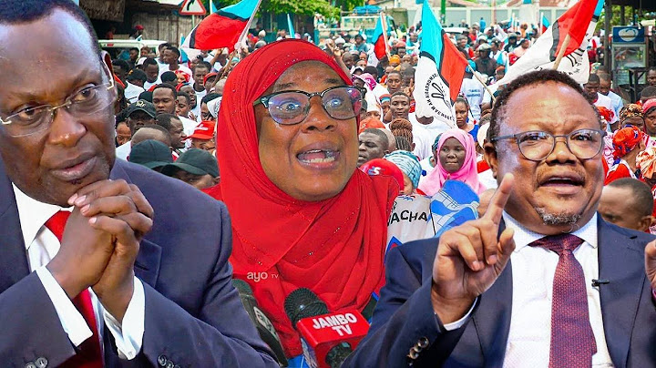 #LIVE: MBOWE, LISSU WANAFUNGUKA MKUTANO MKUU WA BAWACHA