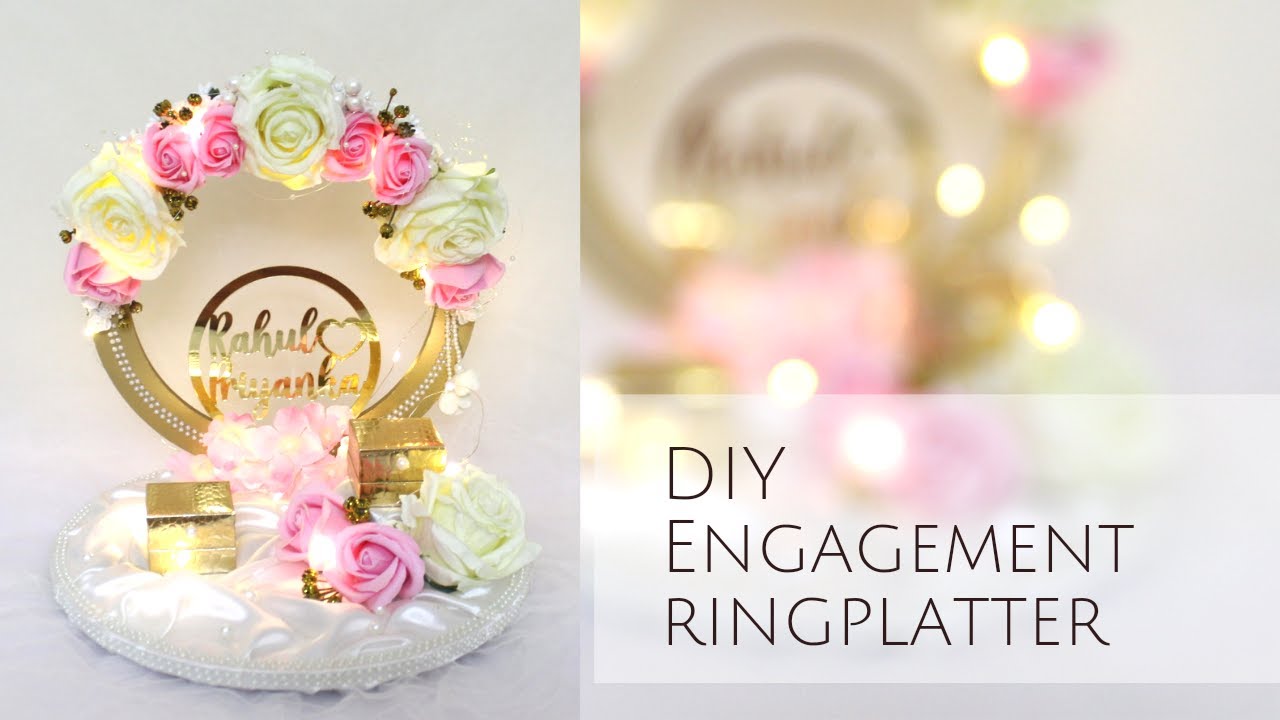 DIY Engagement Ring Platter Ideas for a Personal Touch