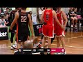 NBL1 action: Mackay's Makuach Maluach vs Sunshine Coast/Northside