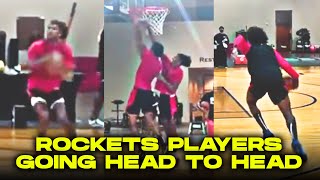 Jalen Green, Kevin Porter Jr And Other Rockets Playing 1on1 During Training Camp!