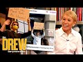 Drew surprises shark tanks barbara corcoran with viral dude with sign