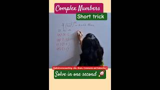 Magic of Complex Numbers ✨️ #maths #jee #exam #study