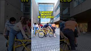 3 weirdest bicycles in the world‼️