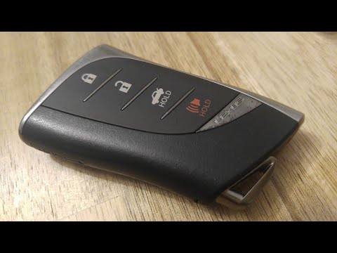 2018-19 LEXUS LS500 LS500h Key Fob Battery Replacement – DIY