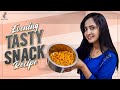 Lasya shows making of Kurkure snack recipe