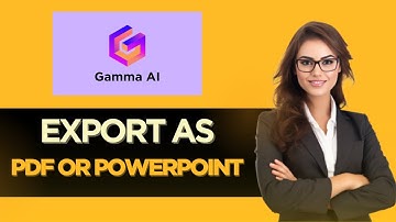 How to Export Your Gamma Files as a PDF/PowerPoint/Or PNG - FULL GUIDE