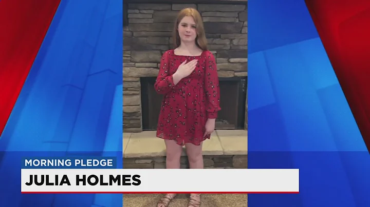 The Morning Pledge - Julia Holmes - March 26th, 2021
