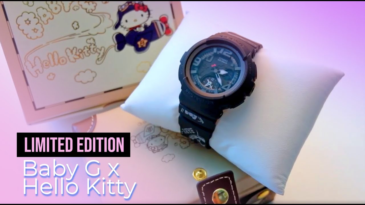 Limited Edition Baby G X Hello Kitty Unboxing Video Youtube