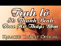 Karaoke Tình Lỡ - Tone Nữ Thấp | TAS BEAT