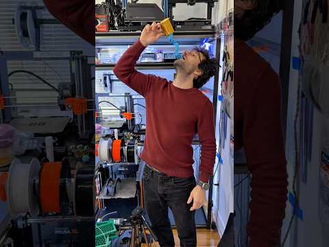 You Can’t Actually Spill This 3D Printed Cup