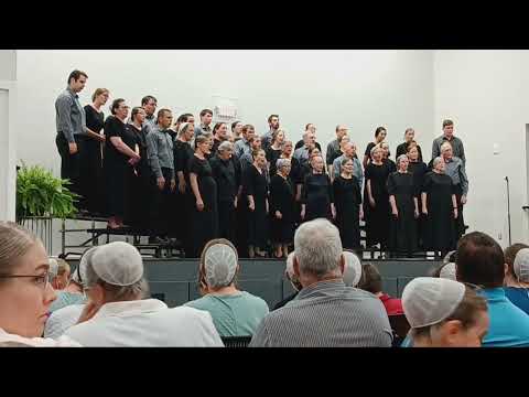 joyful spirit choir singing the world needs a song at pilgrim fellowship school may 7 2023