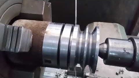 Lathe Machine Make pulley - Mechanical Engineering 