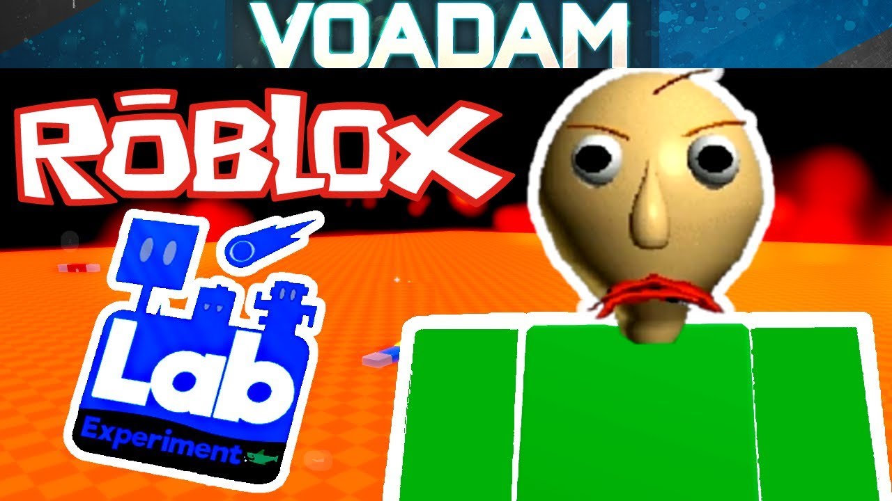 Baldi Is A Lab Experiment Baldi Plays Roblox 3 - baldi plays roblox