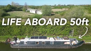 Living Aboard A NARROWBOAT - Life At 50ft \& 4mph On The Canals
