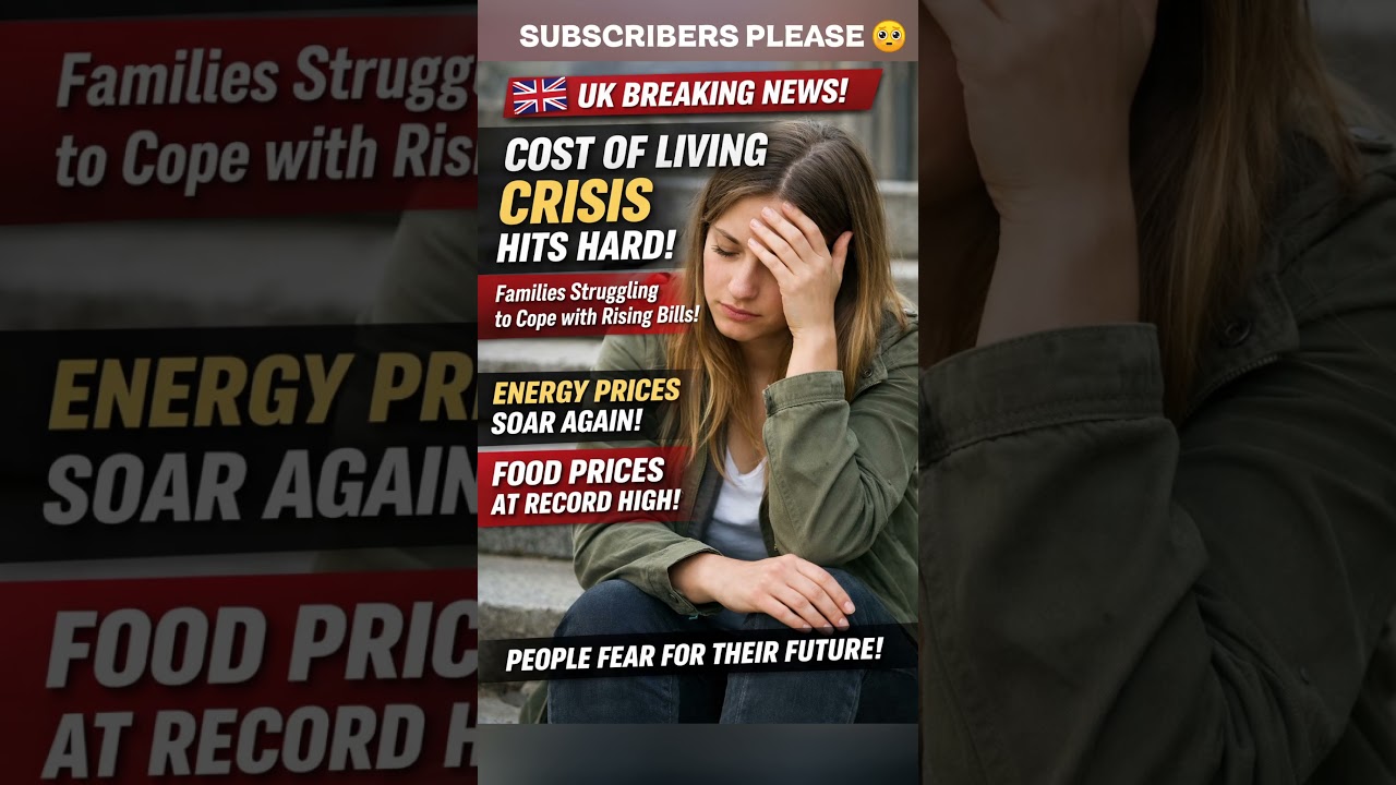 UK COST OF LIVING CRISIS SHOCKS MILLIONS 