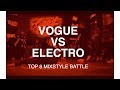 SINGA / ELECTRO vs KSENIYA TSUNAMI/VOGUE | TOP8  MIXSTYLE | GOOD FOOT BATTLE 2019