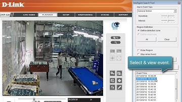 Demo Video of "Intelligent Search" of D-Link NVR