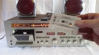 Realistic Modulaire 969 AMFM Stereo Cassette Receiver Amplifier 14-653 Vintage