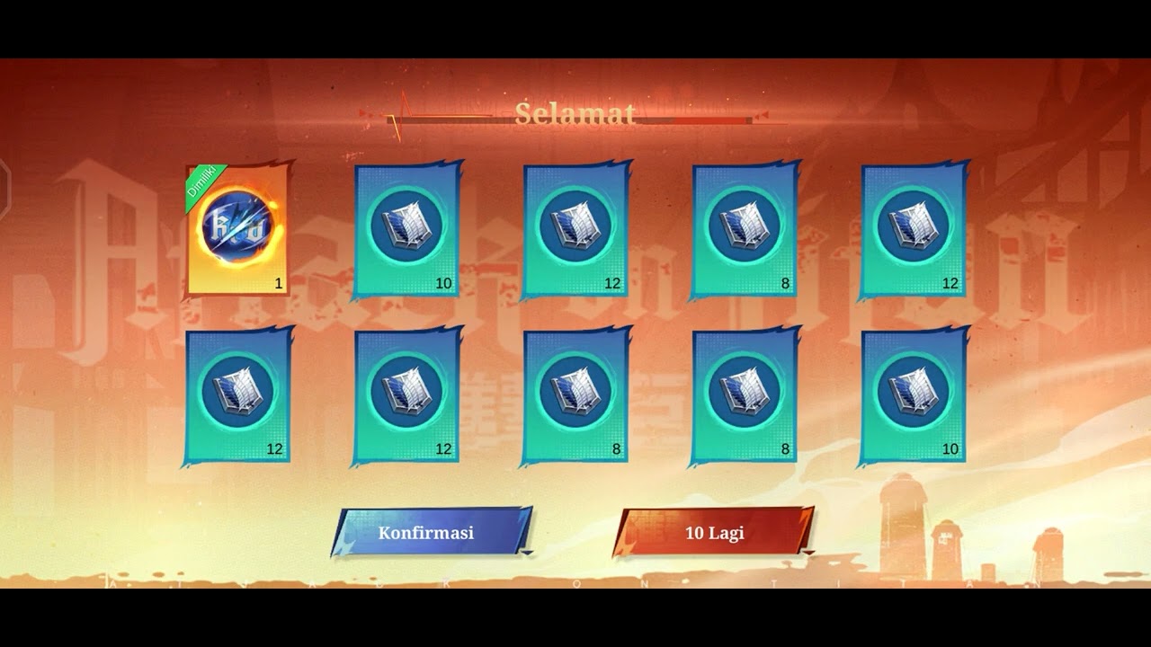 Gacha Brutal Skin AoT x MLBB