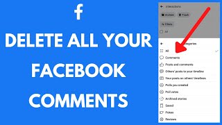 How To See & Delete All Your Comments On Facebook Posts | Delete Facebook Comments at Once