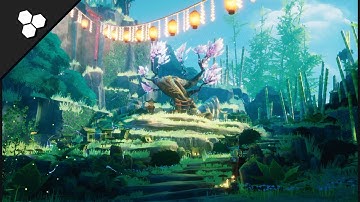 Heavenly Castle - Stylized Nature [Unreal Engine 5 Marketplace Showcase]