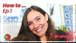 European Portuguese | How to Introduce Yourself (3 MINUTES for Beginners) screenshot 3