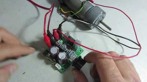 12V-40V 10A Modulation PWM DC Motor Speed Control Switch Governor