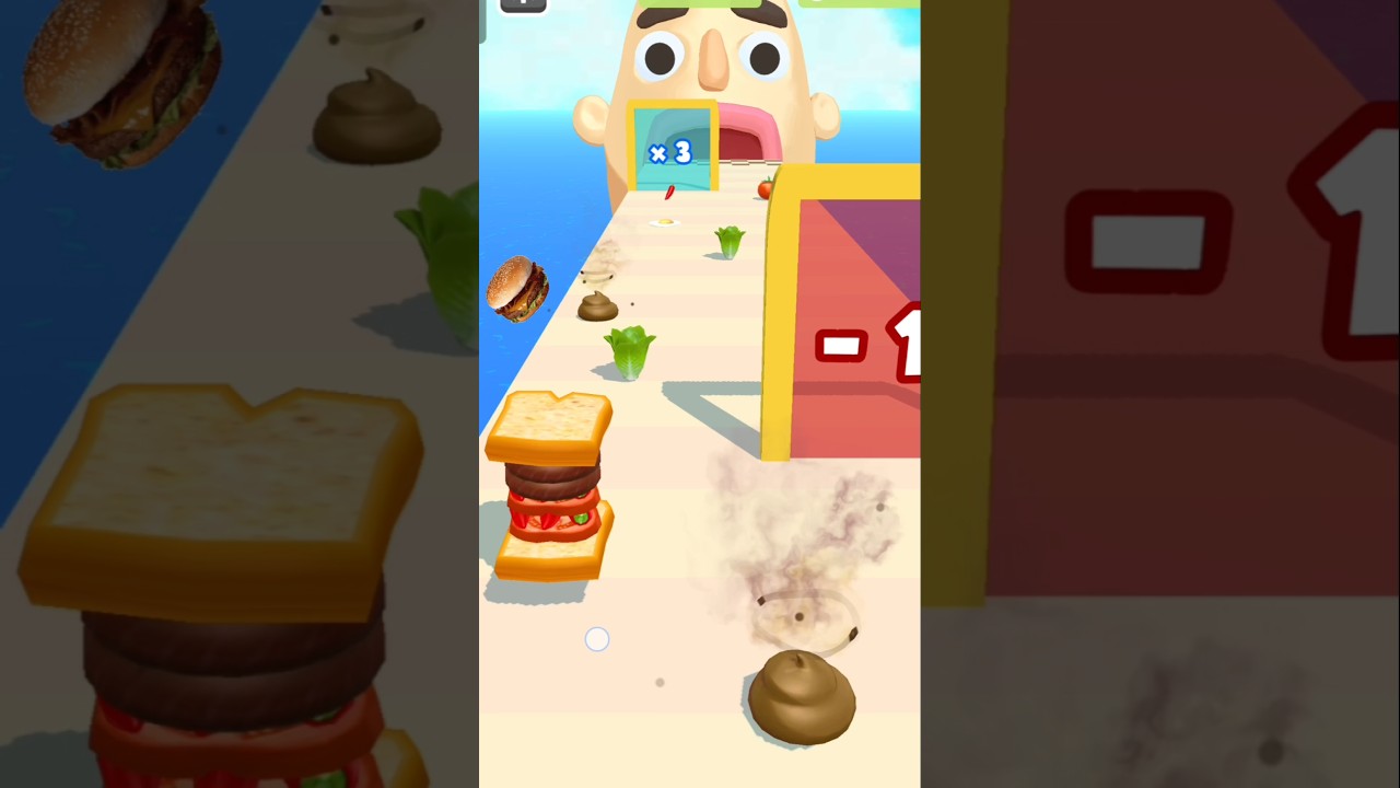 Burger 🍔🥪 Level 4 Funny 🤣 Games racing games racing game 