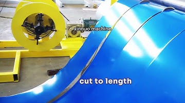 Simple slitting line operation video #slittingmachine #slittingline