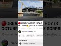 OBRAS CAMP NOU HOY 3 OCTUBRE AVANCE Sorprendente EN MI CANAL VIDEO COMPLETO