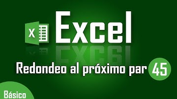 Como redondear número al próximo par en Excel - Capítulo 45