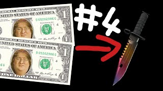 UPGRADING 2 $ ON HELLCASE UNTIL I GET A KNIFE   DAY #4 (Hellcase Promo Code)