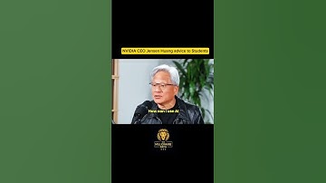 Jensen Huang’s Advice to Students: Master AI to Lead the Future | NVIDIA CEO on Learning AI