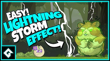 Easy Lightning Storm Effect! - GameMaker Studio 2 Tutorial