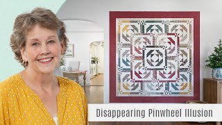 How to Make a Disappearing Pinwheel Illusion Quilt  Free Quilting Tutorial